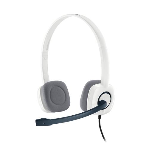 Logitech H150 Stereo Headset Auriculares Alámbrico Diadema Oficina/Centro de llamadas Blanco - Imagen 1
