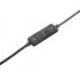 Logitech USB Headset Mono H650e Auriculares Diadema Negro, Gris - Imagen 4