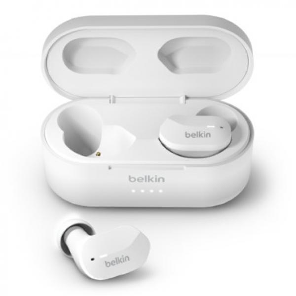 Belkin AUC001BTWH auricular y casco Auriculares Inalámbrico Dentro de oído Música MicroUSB Bluetooth Blanco - Imagen 1