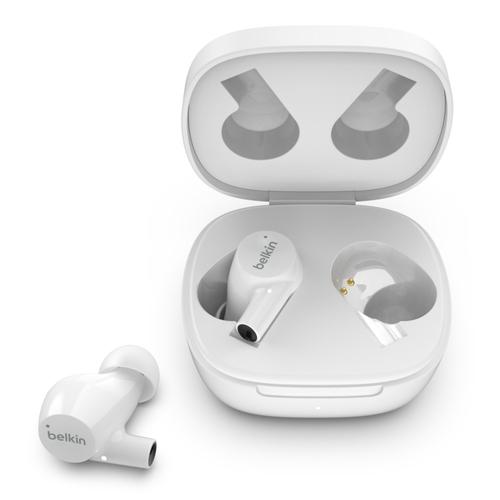 Belkin AUC004BTWH auricular y casco Auriculares True Wireless Stereo (TWS) Dentro de oído Bluetooth Blanco