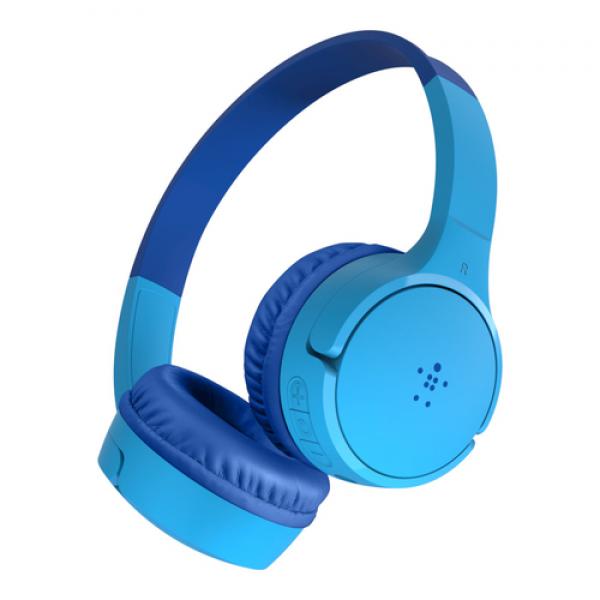 Belkin SOUNDFORM Mini Auriculares Inalámbrico y alámbrico Diadema Música MicroUSB Bluetooth Azul - Imagen 1