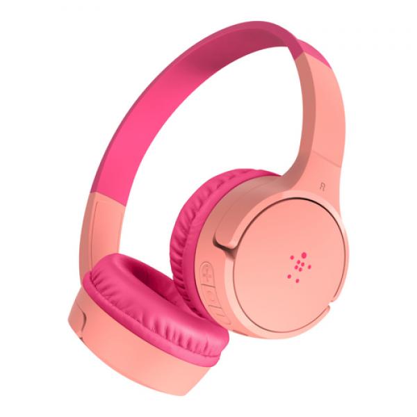 Belkin SOUNDFORM Mini Auriculares Inalámbrico y alámbrico Diadema Música MicroUSB Bluetooth Rosa - Imagen 1