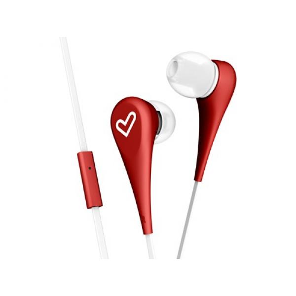 Style 1+ Auriculares Dentro de oído Conector de 3,5 mm Rojo - Imagen 1