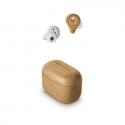 Eco True Wireless Beech Wood Auriculares True Wireless Stereo (TWS) Dentro de oído Calls/Music Bluetooth Madera