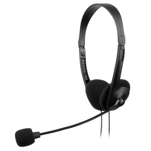 Tacens AH118 auricular y casco Auriculares Alámbrico Diadema Calls/Music Negro - Imagen 1