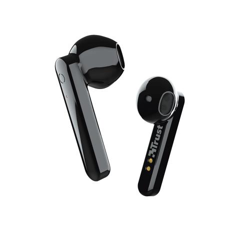 Trust Primo Auriculares True Wireless Stereo (TWS) Dentro de oído Calls/Music Bluetooth Negro - Imagen 1