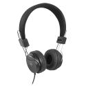 Ewent EW3573 auricular y casco Alámbrico Auriculares Diadema Música Negro