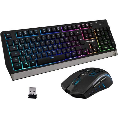 THE G-LAB WIRELESS GAMING COMBO - MOUSE + KEYBOARD - SPANISH LAYOUT - Imagen 1