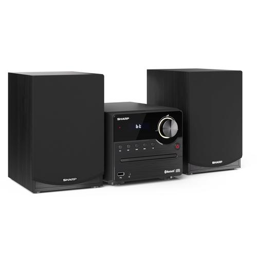 Sharp XL-B512(BK) sistema de audio para el hogar Microcadena de música para uso doméstico 45 W Negro - Imagen 1