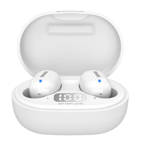 EBTW-150WT auricular y casco Auriculares Dentro de oído Bluetooth Blanco - Imagen 1