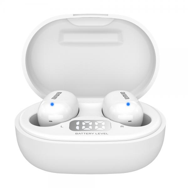 EBTW-150WT auricular y casco Auriculares Dentro de oído Bluetooth Blanco - Imagen 1