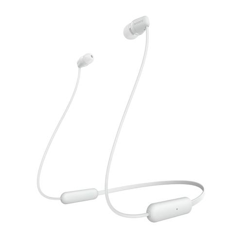 Sony WI-C200 Auriculares Inalámbrico Dentro de oído, Banda para cuello Calls/Music Bluetooth Blanco - Imagen 1
