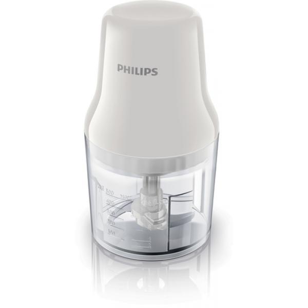Philips Daily Collection Picadora 450 W con recipiente de plástico de 0,7 l y 2 cuchillas - Imagen 1