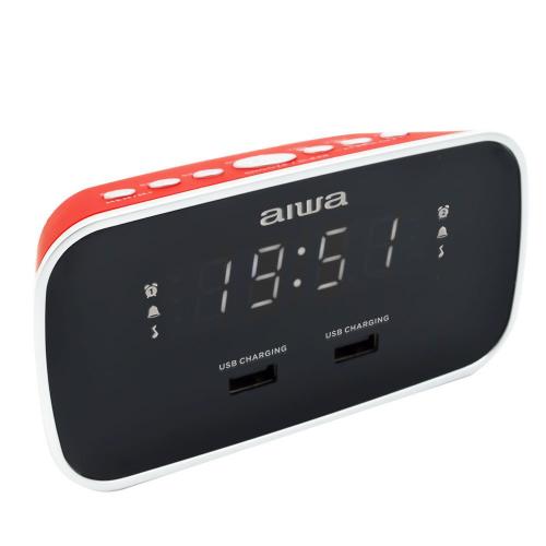 CRU-19RD despertador Reloj despertador digital Rojo