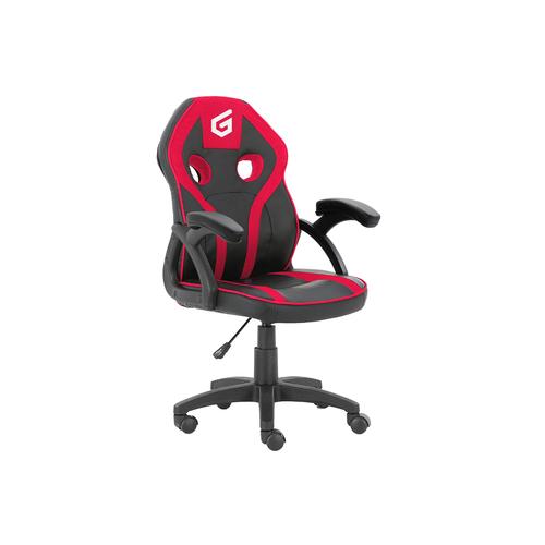 Conceptronic EYOTA06R silla para videojuegos Silla para videojuegos de PC Asiento acolchado Negro, Rojo - Imagen 1