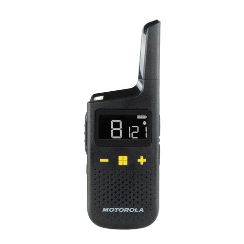 Motorola XT185 two-way radios 16 canales 446.00625 - 446.19375 MHz Negro