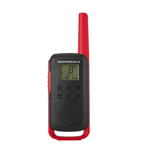 Motorola TALKABOUT T62 two-way radios 16 canales 12500 MHz Negro, Rojo - Imagen 1
