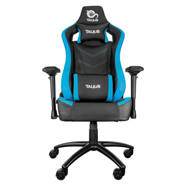 TALIUS silla Vulture gaming negra/azul butterfly, base nylon, ruedas nylon - Imagen 1