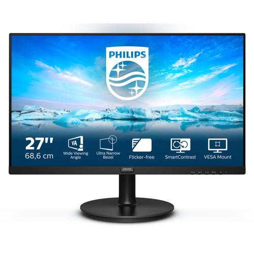 Philips V Line 271V8LA/00 LED display 68,6 cm (27") 1920 x 1080 Pixeles Full HD Negro - Imagen 1