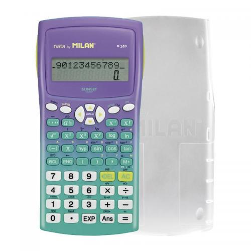 159110SNGRBL calculadora Bolsillo Calculadora científica Lila, Turquesa - Imagen 1