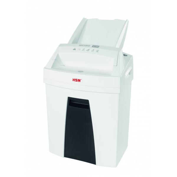 Securio AF100 triturador de papel Corte en partículas 60 dB 22,5 cm Negro, Blanco - Imagen 1