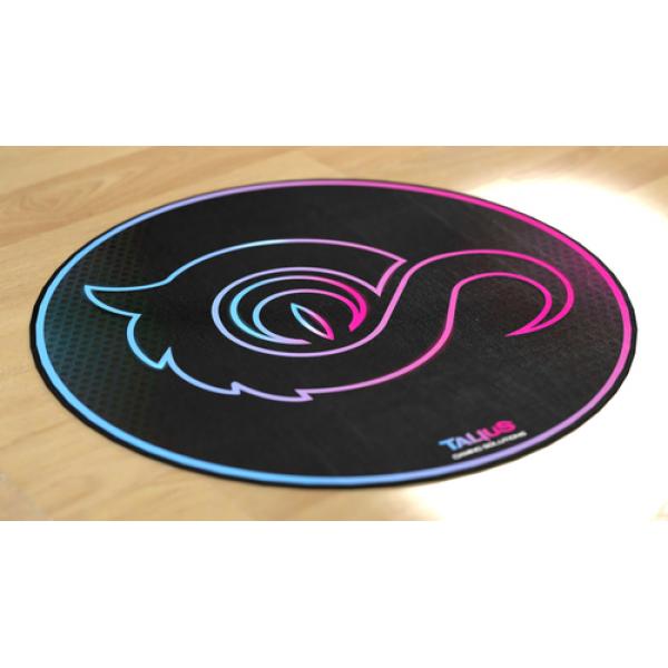 TALIUS Floorpad 100 Alfombra circular gaming - Imagen 1