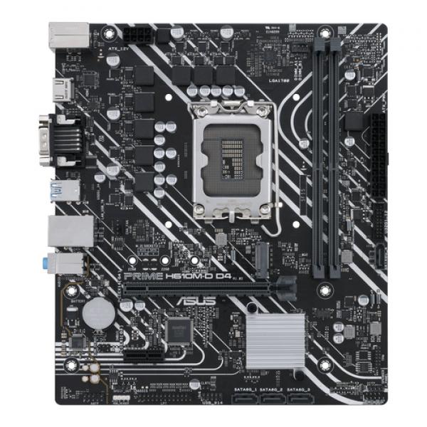 ASUS PRIME H610M-D D4 Intel H610 LGA 1700 micro ATX - Imagen 1