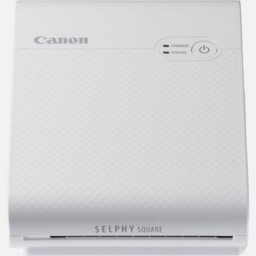 Impresora canon qx10 sublimacion color photo selphy square - wifi - usb - blanco