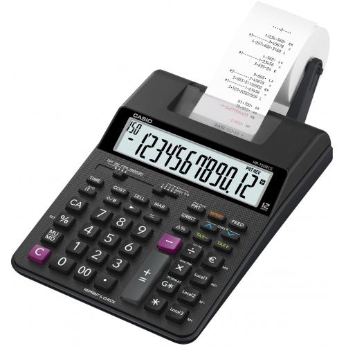HR-150RCE calculadora Escritorio Calculadora de impresión Negro - Imagen 1