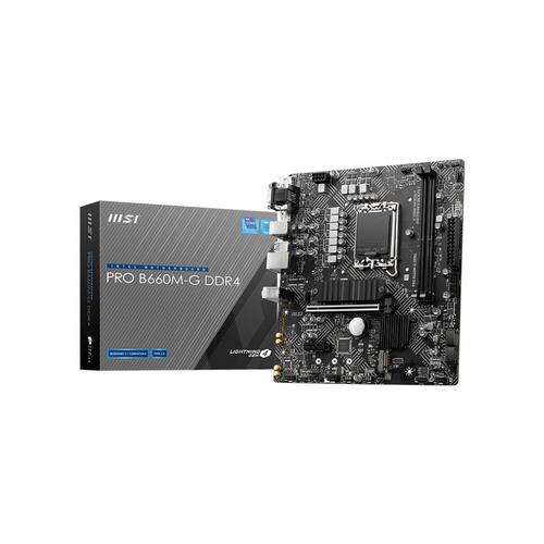 MSI PRO B660M-G DDR4 placa base Intel B660 LGA 1700 micro ATX - Imagen 1