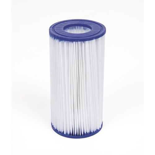 Bestway 58093 - filtro de agua tipo i para depuradora de cartucho 1.249 litros - hora blanco 8 x 8 x 18 cm - Imagen 1