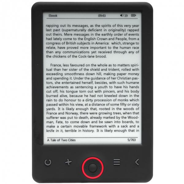 Libro electronico ebook denver ebo - 635l 6pulgadas - e - link - front light - 4gb - micro usb - Imagen 1