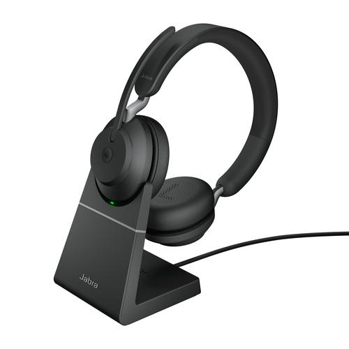 Jabra Evolve2 65, MS Stereo Auriculares Inalámbrico Diadema Oficina/Centro de llamadas USB tipo A Bluetooth Negro - Imagen 1