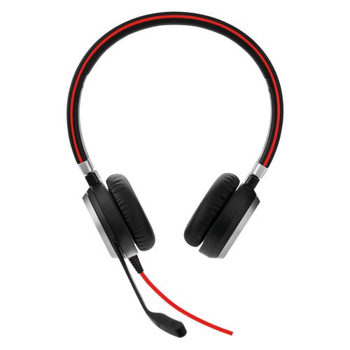 Jabra Evolve 40 MS Stereo Auriculares Alámbrico Diadema Oficina/Centro de llamadas Negro - Imagen 1