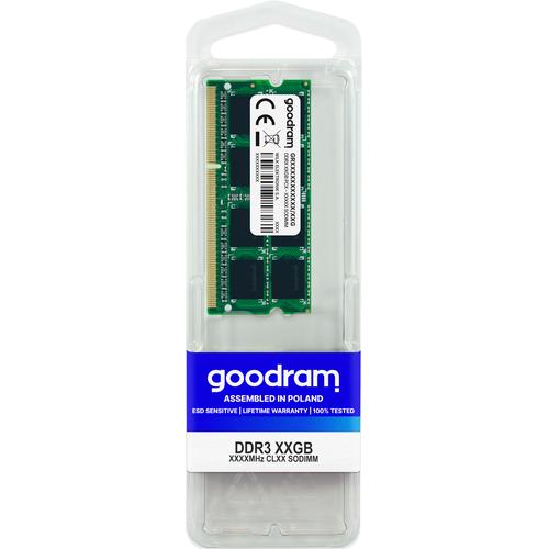 Goodram GR1600S3V64L11/8G módulo de memoria 8 GB 1 x 8 GB DDR3 1600 MHz - Imagen 1