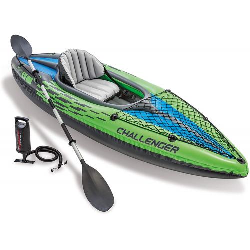 Intex 68305 - kayak k1 deportivo inflable 1 persona max 100 kg pvc 274 x 76 x 33 cm - Imagen 1