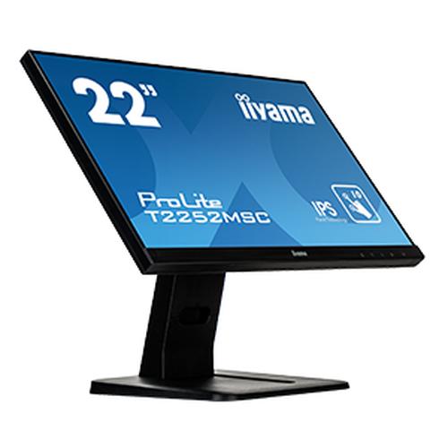 iiyama ProLite T2252MSC-B1 monitor pantalla táctil 54,6 cm (21.5") 1920 x 1080 Pixeles Negro Multi-touch
