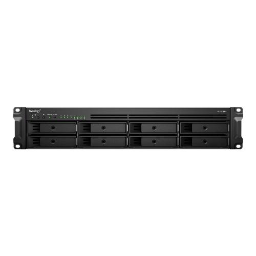 RackStation RS1221RP+ servidor de almacenamiento NAS Bastidor (2U) Ethernet Negro V1500B - Imagen 1