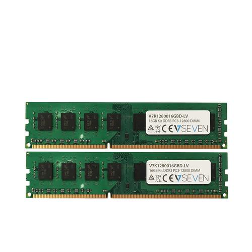 V7 16GB DDR3 PC3L-12800 - 1600MHz DIMM módulo de memoria - V7K1280016GBD-LV - Imagen 1