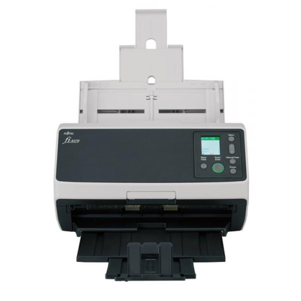 Fujitsu fi-8170 Alimentador automático de documentos (ADF) + escáner de alimentación manual 600 x 600 DPI A4 Negro, Gris - Image