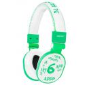 APPDJGLG auricular y casco Auriculares Verde, Blanco