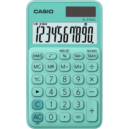 SL-310UC-GN calculadora Bolsillo Calculadora básica Verde