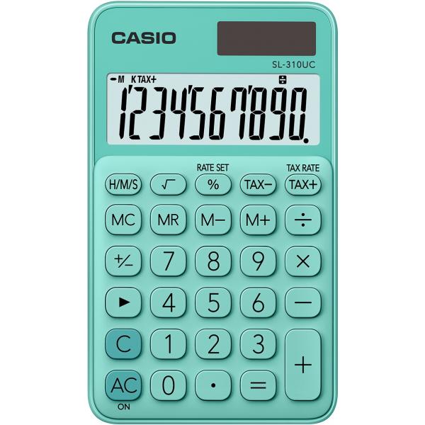 SL-310UC-GN calculadora Bolsillo Calculadora básica Verde - Imagen 1