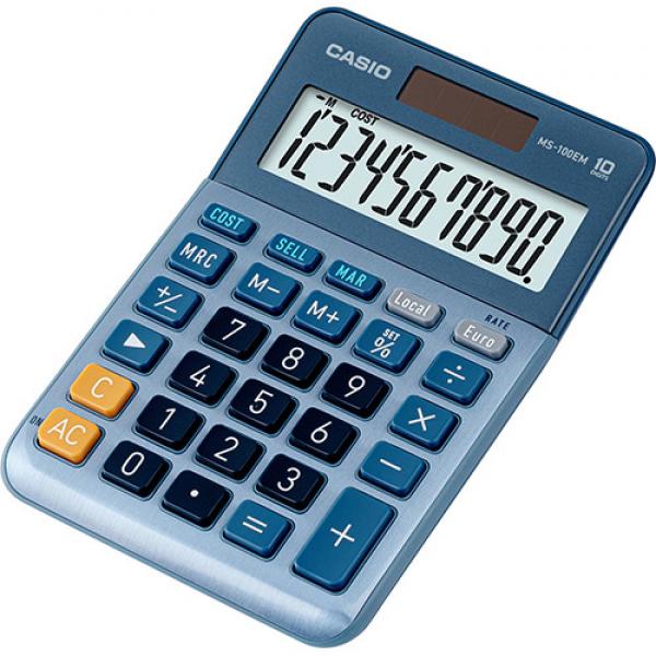 MS-100EM calculadora Escritorio Pantalla de calculadora Multicolor - Imagen 1