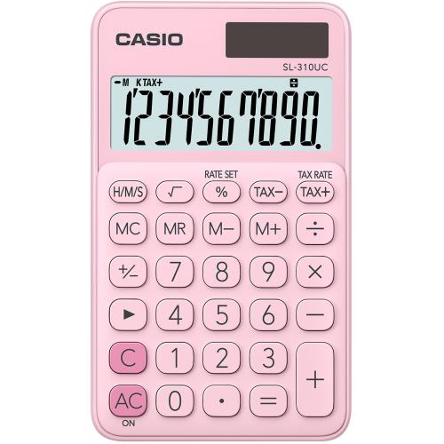 SL-310UC-PK calculadora Bolsillo Calculadora básica Rosa - Imagen 1
