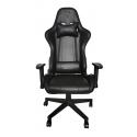 XSRGB-RACING silla para videojuegos Silla para videojuegos universal Asiento acolchado Negro