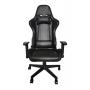 XSRGB-RACING silla para videojuegos Silla para videojuegos universal Asiento acolchado Negro - Imagen 1