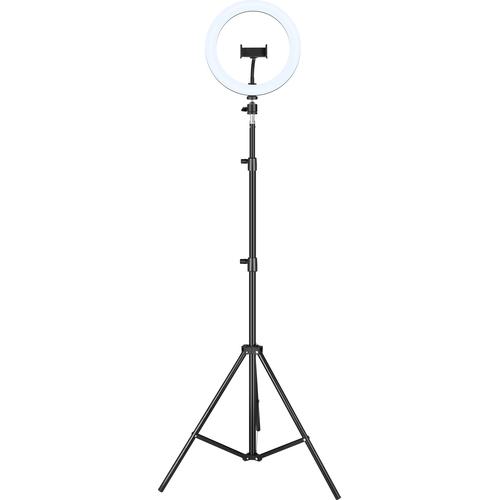 iggual Kit Anillo luz LED 10" + Trípode 200 cm - Imagen 1