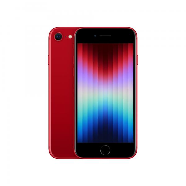 iPhone SE 11,9 cm (4.7") SIM doble iOS 15 5G 256 GB Rojo - Imagen 1