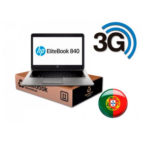 HP EliteBook 840 G3 Intel Core i5 6300U 2.4 GHz. · 8 Gb. SO-DDR4 RAM · 256 Gb. SSD M2 · Teclado y SO Portugués · Led 14 '' FullH
